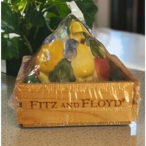 Fitz and Floyd Caribbean Fruit Handpainted Scented Ceramic Pommander Diffuser